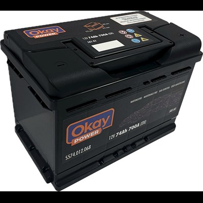 Starterbatterie OKAY Power 74Ah/700A